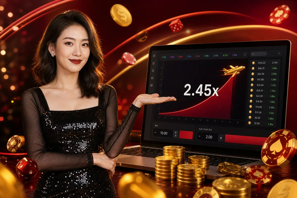rm97 Casino Baccarat စားပွဲလည် ကစားနေသော မြင်ကွင်း